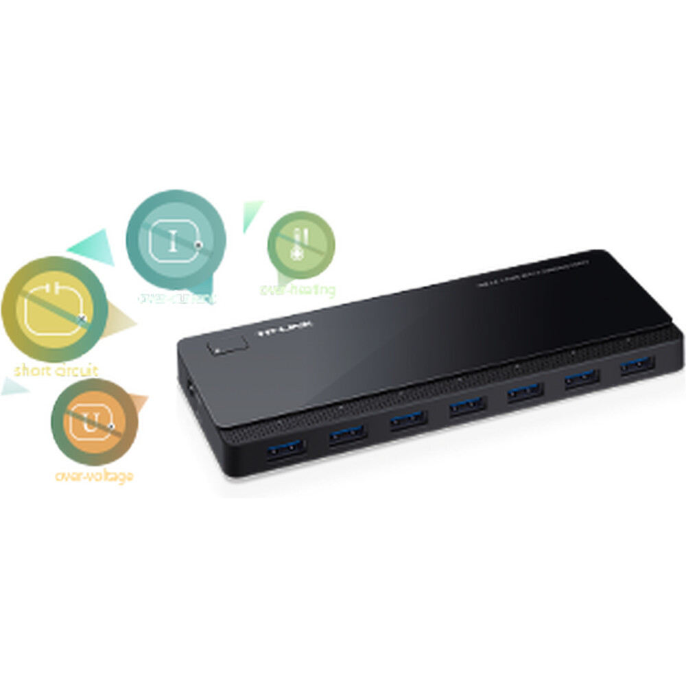 TP-Link-UH700-HUB-7v1-cerny
