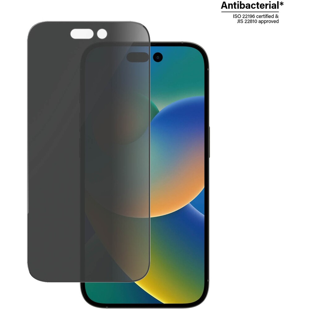 PanzerGlass-Ultra-Wide-Fit-Privacy-iPhone-14-Pro-s-instalacnim-rameckem