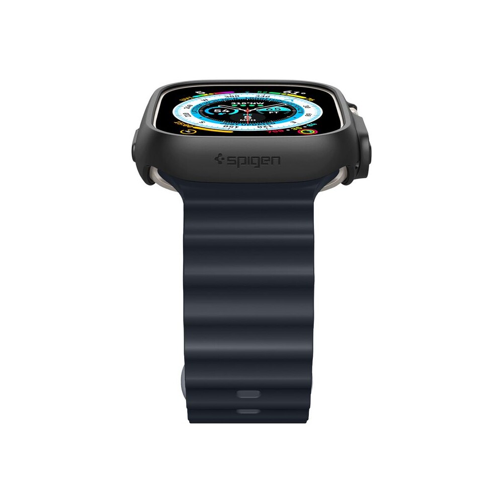 Spigen-Thin-Fit-kryt-Apple-Watch-Ultra-3-2-1-49mm-cerny