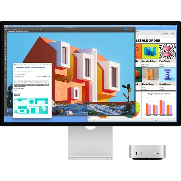 Apple Mac mini / M4 / 24GB / 512GB / stříbrný - Stolní počítače - Obrázek PFRA000N01