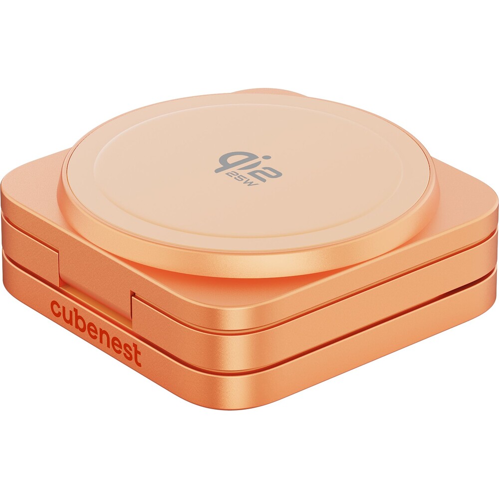 Cubenest-SQ312-Ultra-Qi2-2-MagSafe-3v1-nabijecka-35W-oranzova-Limited-Edition-