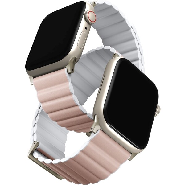 UNIQ-Revix-Premium-Edition-reminek-pro-Apple-Watch-49-46-45-44-42mm-Blush-ruzovy-bily-