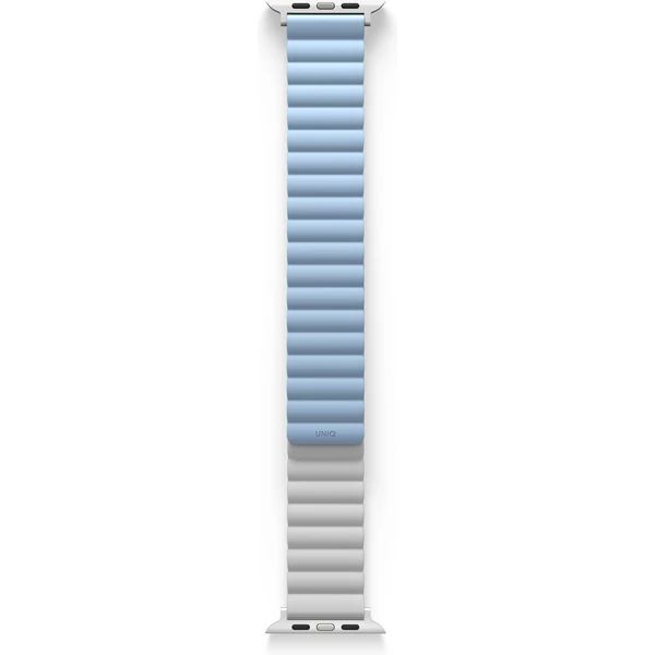 UNIQ Revix oboustranný řemínek pro Apple Watch 49/46/45/44/42mm Arctic (bílý/modrý) - Řemínky - Obrázek PJM6000601
