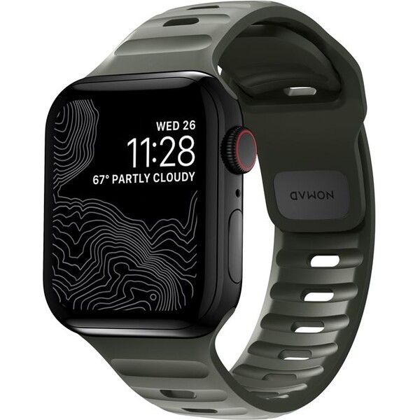 Nomad-Sport-Strap-M-L-reminek-pro-Apple-Watch-Ultra-49-45-44-42-mm-Ash-Green