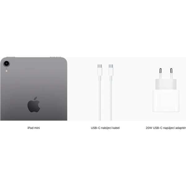 Apple iPad mini 256GB Wi-Fi vesmírně šedý (2021) - Tablety - Obrázek PMS5300401