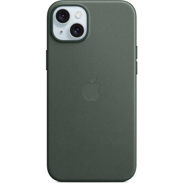 Apple kryt z tkaniny FineWoven s MagSafe na iPhone 15 Plus listově zelený - Pouzdra - Hlavní obrázek