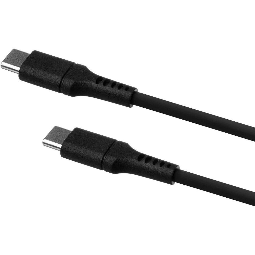 FIXED-Liquid-silicone-USB-C-USB-C-napajeci-kabel-60W-2m-cerny