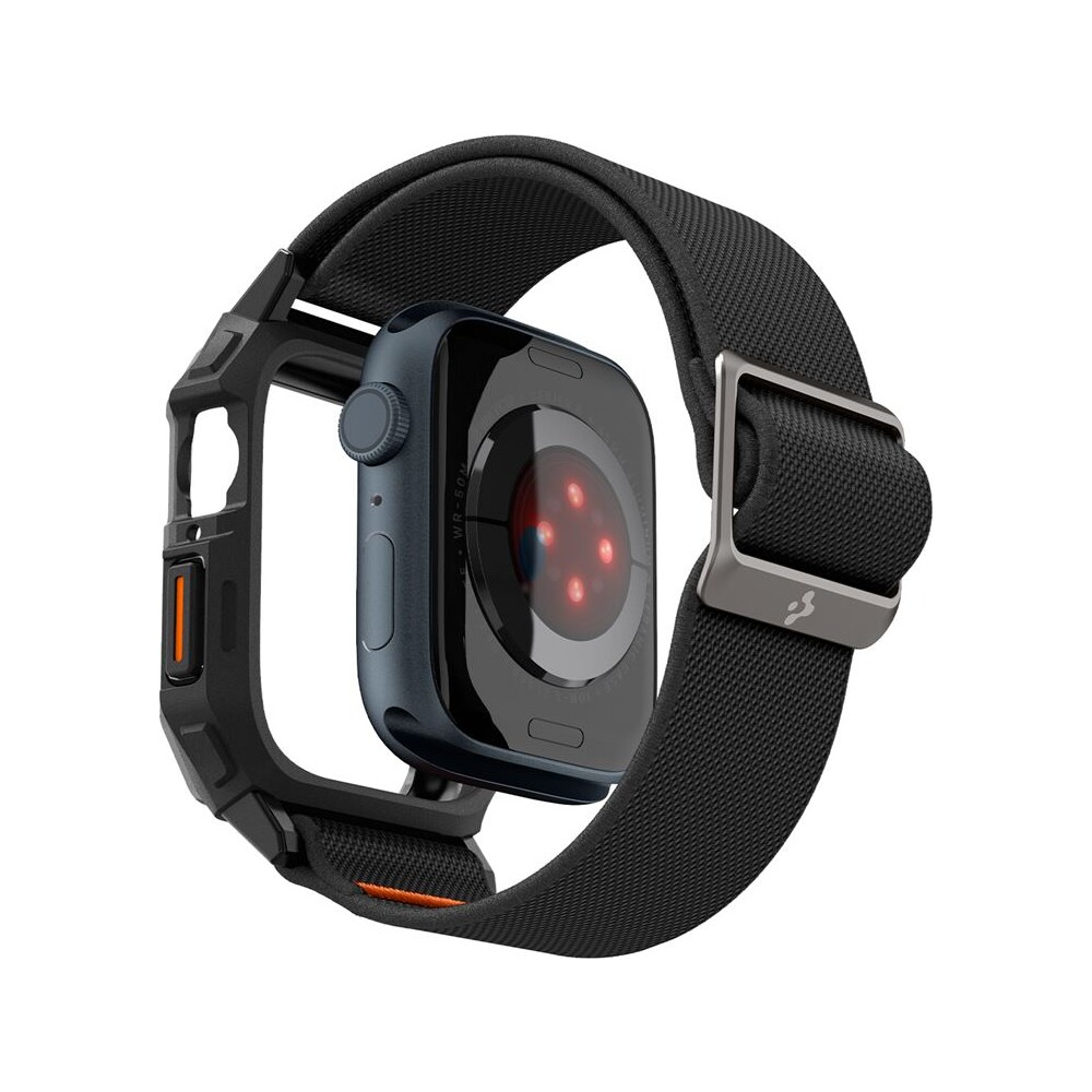 Spigen-Lite-Fit-Pro-reminek-Apple-Watch-45-44mm-matne-cerny