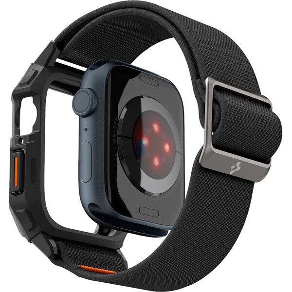 Spigen-Lite-Fit-Pro-reminek-Apple-Watch-45-44mm-matne-cerny