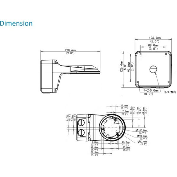 Uniview-venkovni-drzak-na-zed-ve-svisle-poloze-pro-kamery-IPC32x-a-IPC36xx