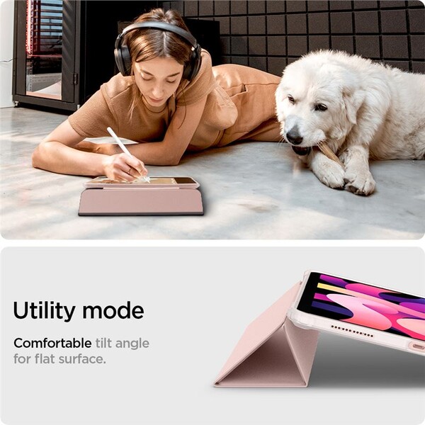 Spigen-Ultra-Hybrid-Pro-pouzdro-iPad-Air-10-9-22-20-Air-11-24-25-26-ruzove-zlate