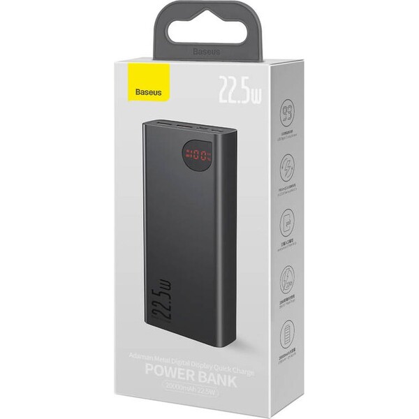 Baseus-Adaman-Metal-20000mAh-22-5W-cerna