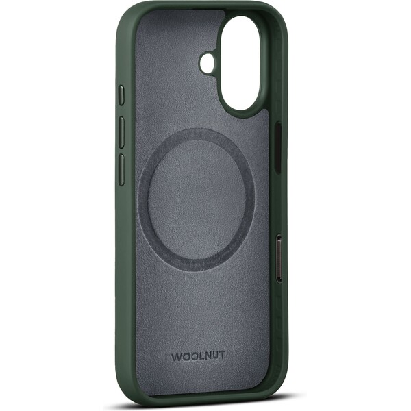 Woolnut-MagSafe-kozeny-kryt-iPhone-17-tmave-zeleny