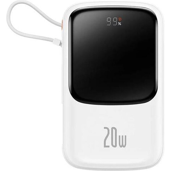 Baseus-Qpow-Pro-10000mAh-20W-s-kabelem-Lightning-bila