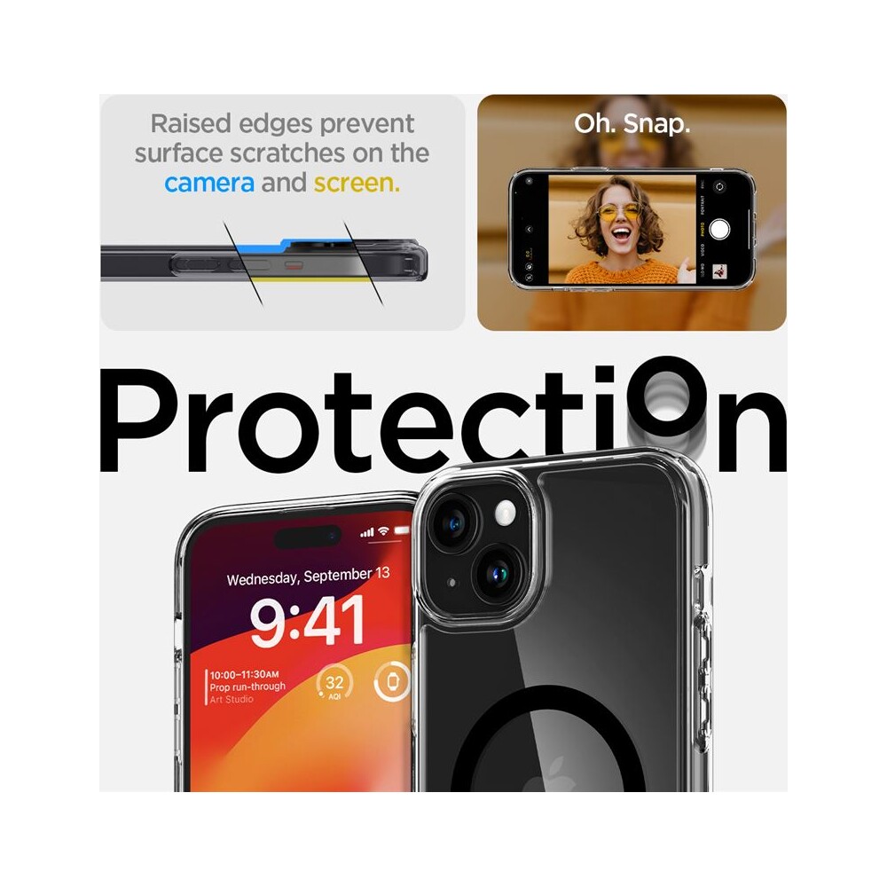 Spigen-Ultra-Hybrid-MagFit-kryt-iPhone-15-cerny
