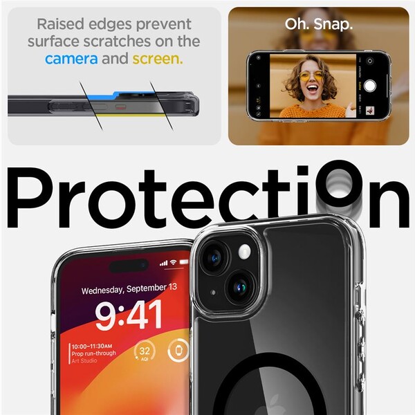 Spigen-Ultra-Hybrid-MagFit-kryt-iPhone-15-cerny