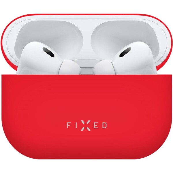 FIXED-Silky-silikonove-pouzdro-pro-Apple-AirPods-Pro-Pro-2-cervene