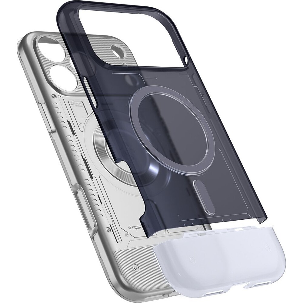 Spigen-Classic-C1-MagSafe-kryt-iPhone-17-Pro-Max-graphite
