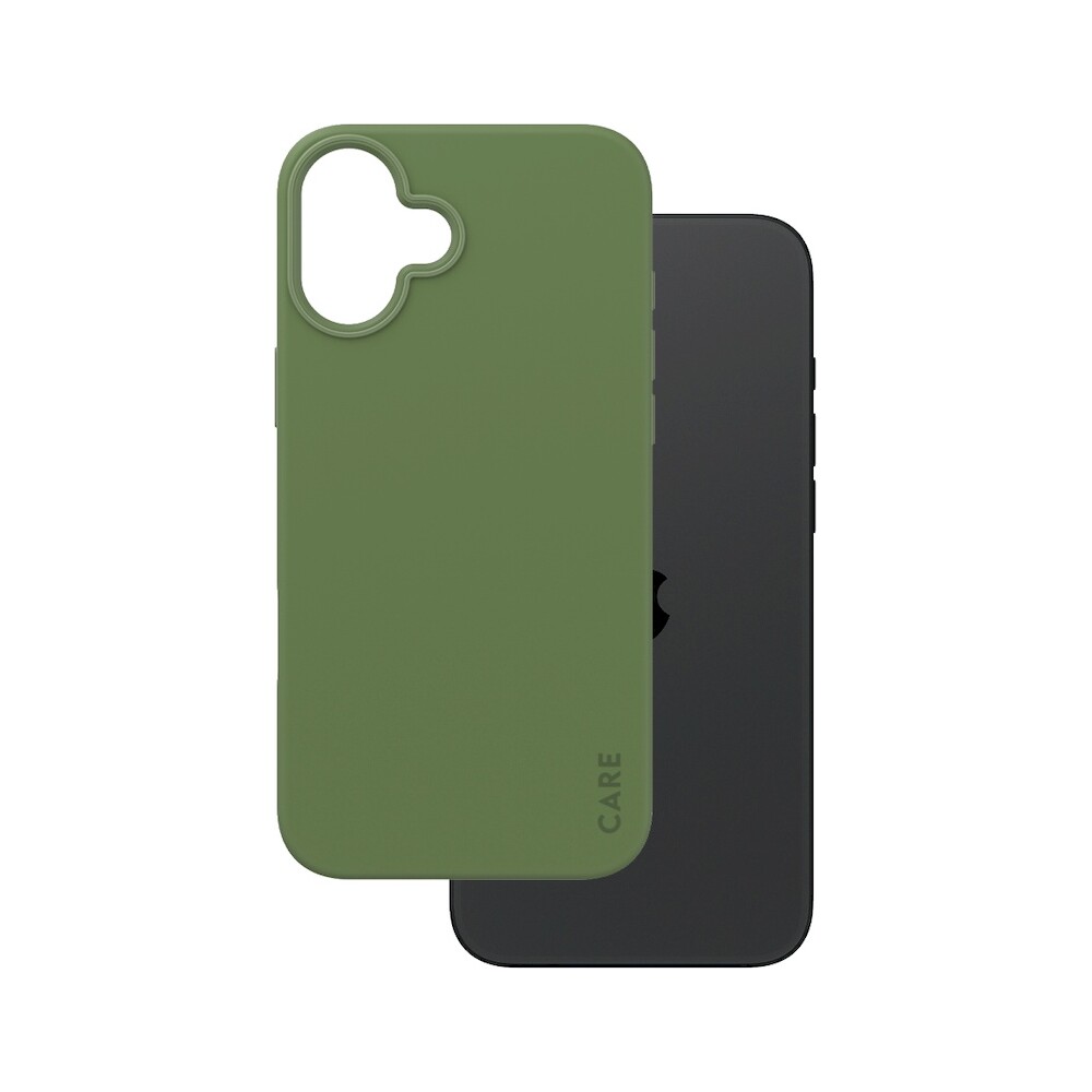 PanzerGlass-CARE-kryt-Apple-iPhone-16-Plus-MagSafe-Fearlessly-zeleny