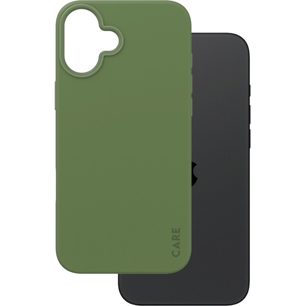 PanzerGlass-CARE-kryt-Apple-iPhone-16-Plus-MagSafe-Fearlessly-zeleny