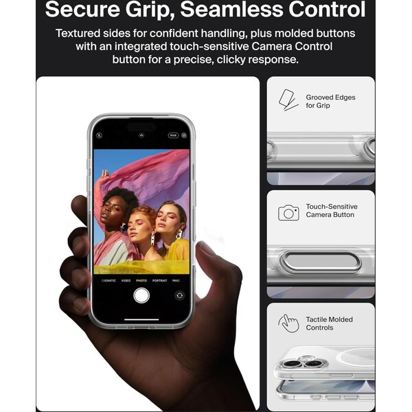 Belkin-SheerForce-MagSafe-kryt-iPhone-17-ciry