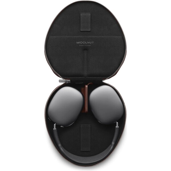 Woolnut-Leather-kozene-pouzdro-pro-AirPods-Max-hnede