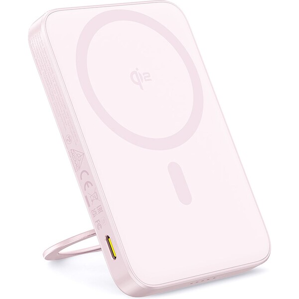 Baseus-PicoGo-Qi2-s-otocnym-stojanem-a-bezdratovym-nabijenim-powerbanka-5000mAh-20W-USB-C-ruzova