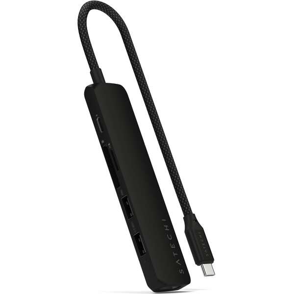 Satechi-6v1-USB-C-Slim-viceportovy-adapter-cerny