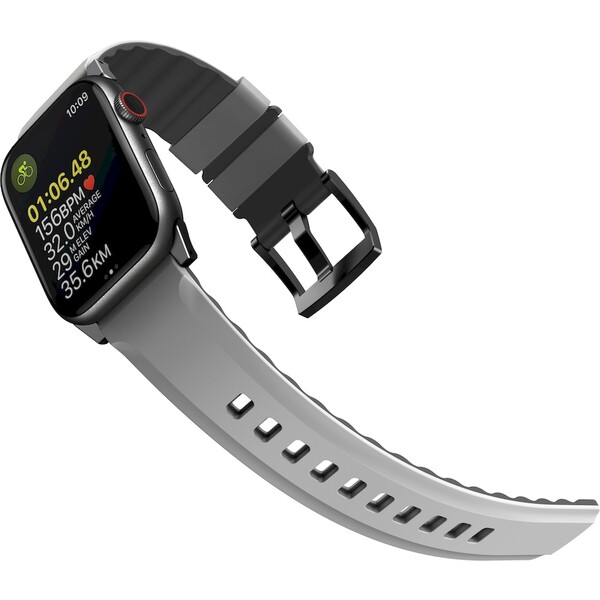 UNIQ-Linus-AiroSoft-silikonovy-reminek-Apple-Watch-42-41-40-38mm-sedy