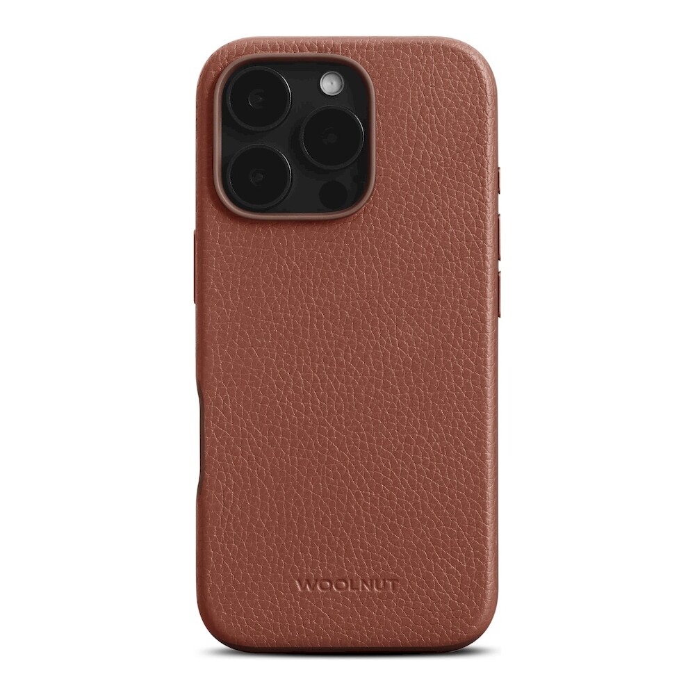 Woolnut-MagSafe-kozeny-kryt-iPhone-16-Pro-Max-hnedy