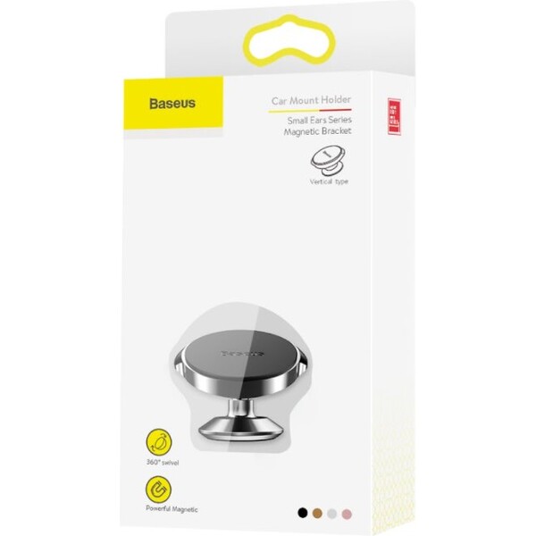 Baseus-Small-Ears-magneticky-drzak-s-prisavkou-cerny