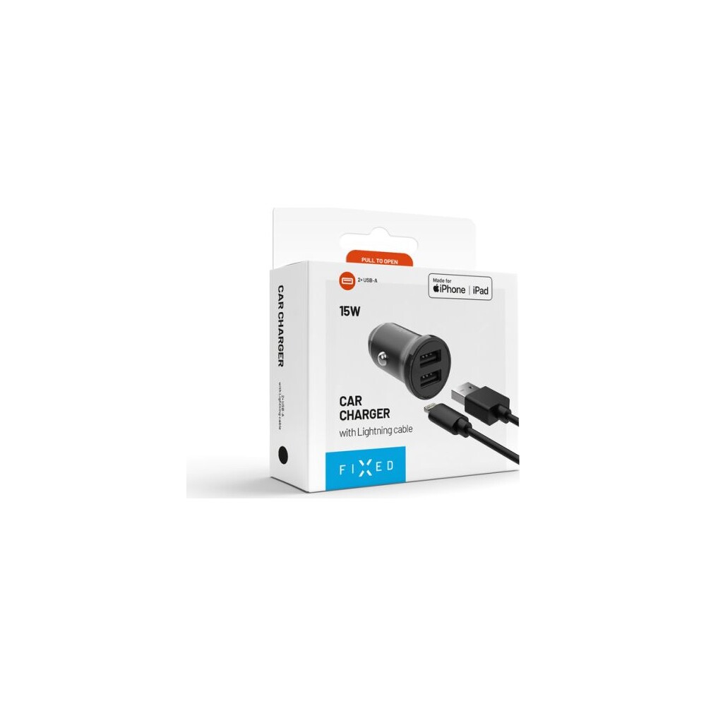 FIXED-set-autonabijecky-s-2xUSB-vystupem-a-USB-Lightning-kabelem-1-metr-Mfi-15W-cerny