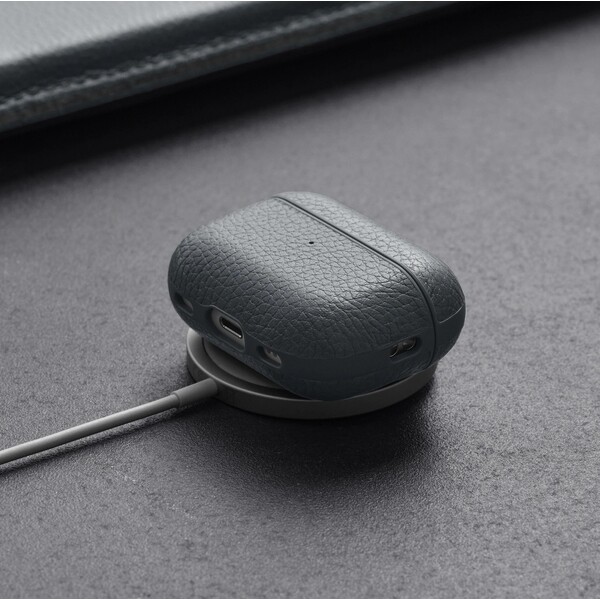 Woolnut-Leather-kozene-pouzdro-pro-AirPods-Pro-2-generace-sede