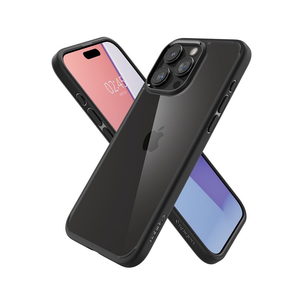 Spigen-Crystal-Hybrid-kryt-iPhone-15-Pro-matne-cerny
