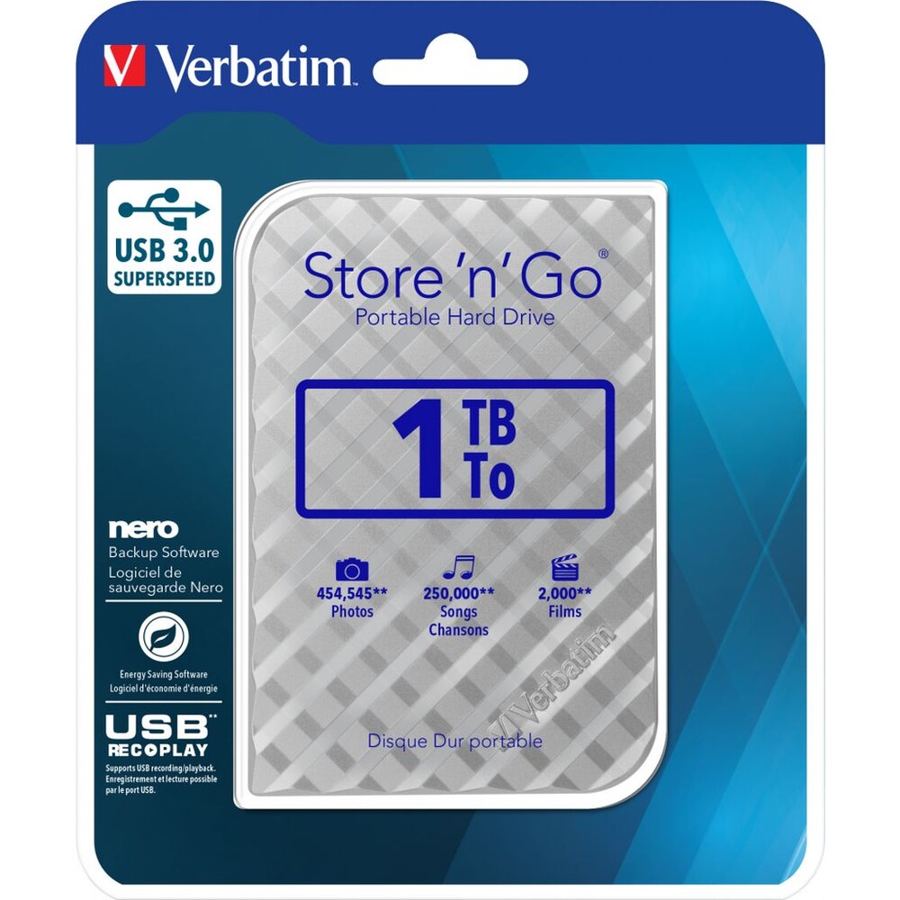 VERBATIM-Store-n-Go-1TB-HDD-USB-3-0-stribrny