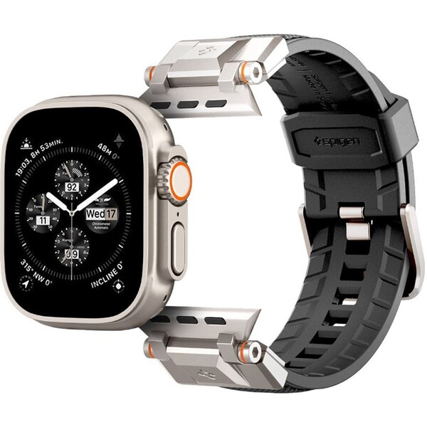 Spigen-DuraPro-Armor-reminek-Apple-Watch-Ultra-49-46-45-44-42mm-stribrny-cerny