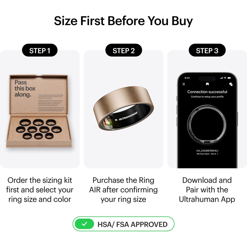 Ultrahuman-Ring-AIR-chytry-prsten-vel-9-Rose-Gold