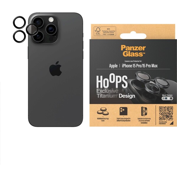 PanzerGlass-HoOps-ochranne-krouzky-Apple-iPhone-16-Pro-16-Pro-Max-15-Pro-15-Pro-Max-cerny-titan