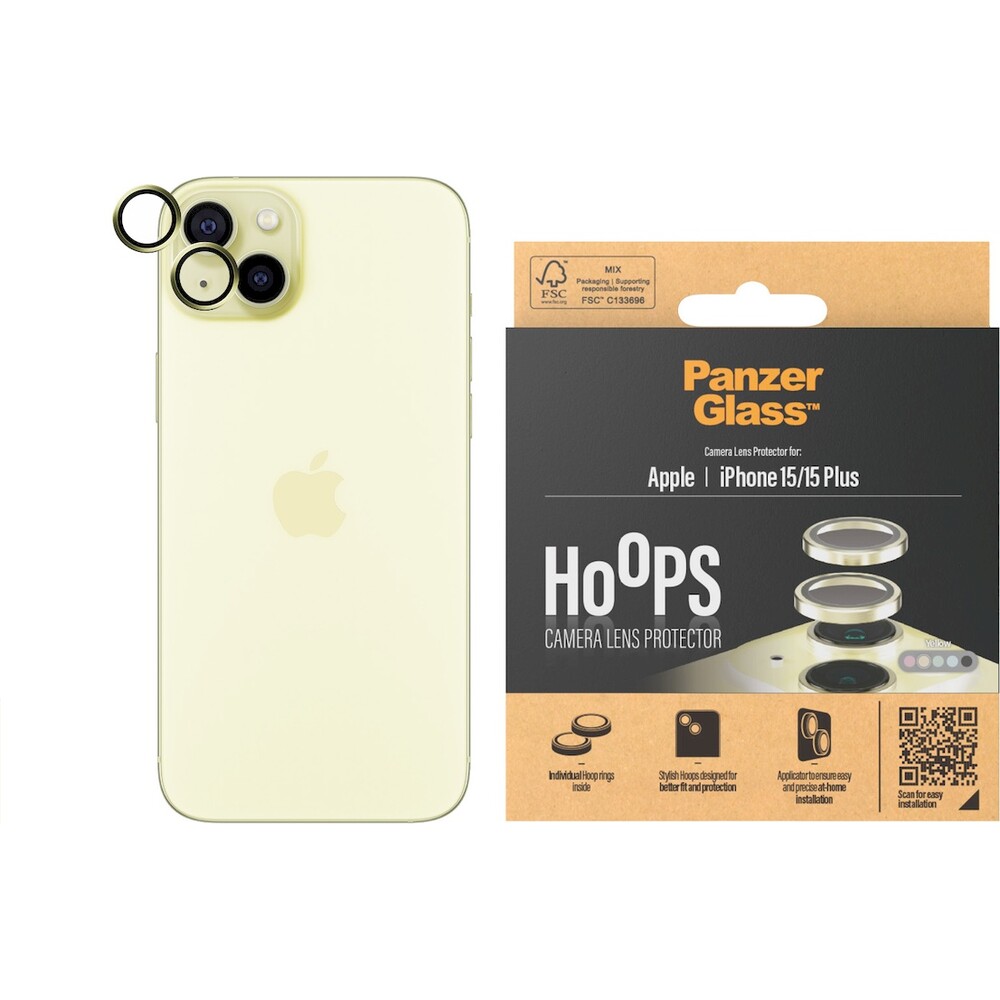 PanzerGlass-HoOps-ochranne-krouzky-Apple-iPhone-15-15-Plus-zluty-hlinik