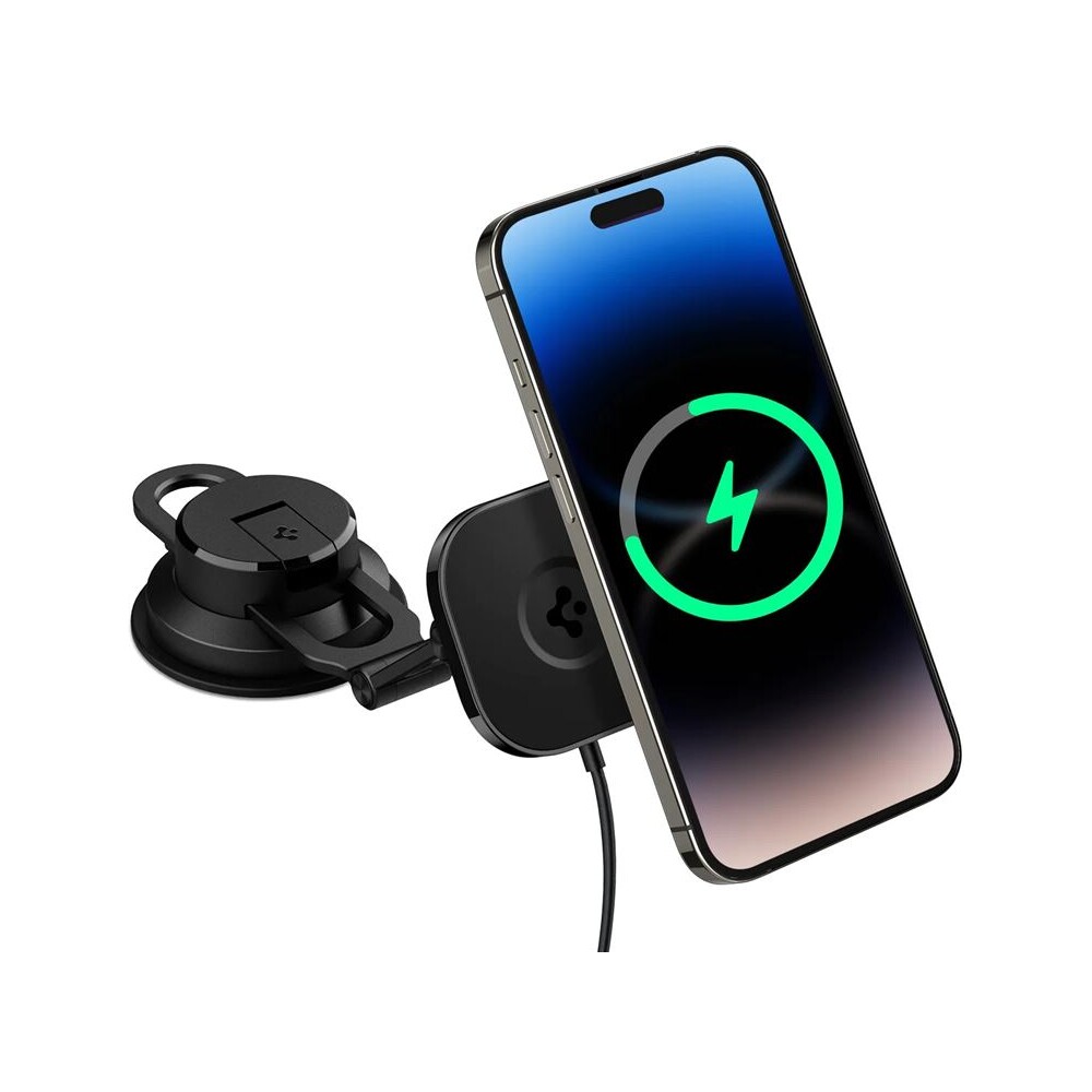 Spigen-OneTap-3-Pro-Wireless-Car-Charger-Mount-ITS35W-3-MagSafe-drzak-s-nabijenim-cerny