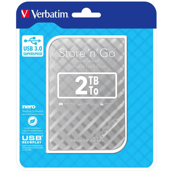 VERBATIM-Store-n-Go-HDD-2TB-USB-3-0-SuperRYCHOTADIS-Kd-GEN2-stribrny