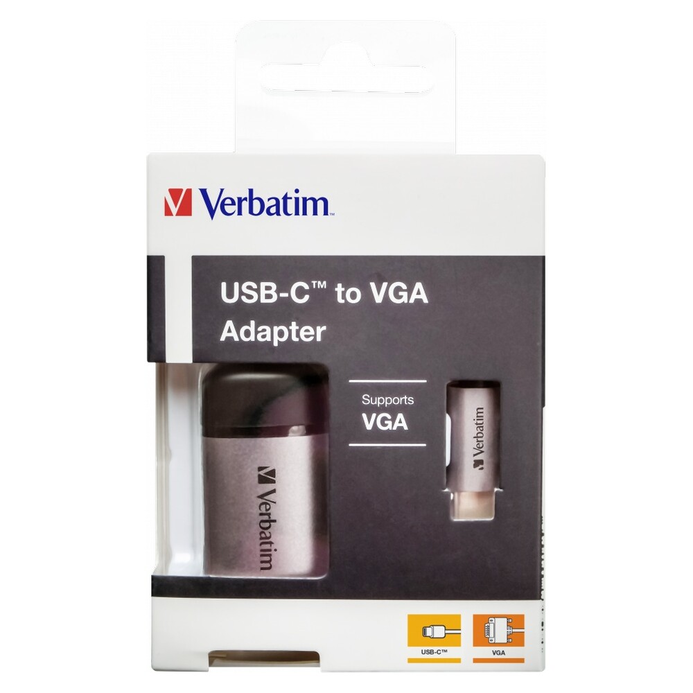 Verbatim-USB-C-VGA-redukce-0-1m-seda