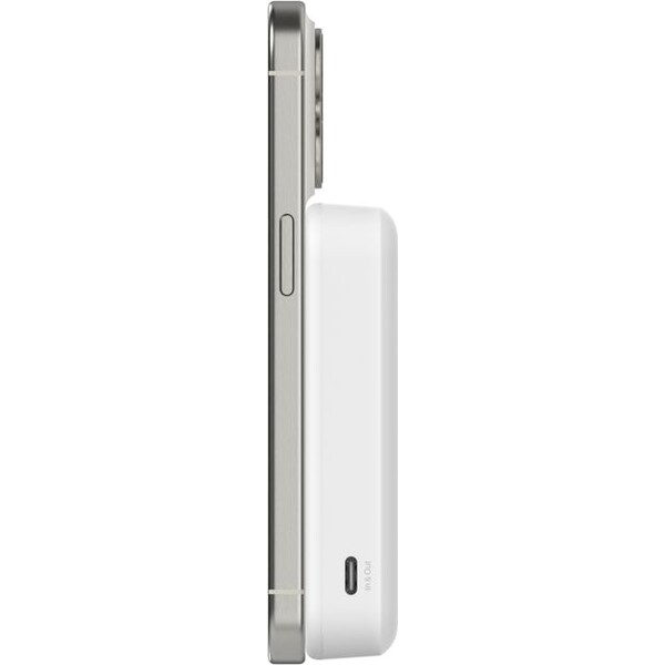 Belkin-Boost-Charge-Pro-Qi2-MagSafe-powerbanka-10000mAh-15W-bila