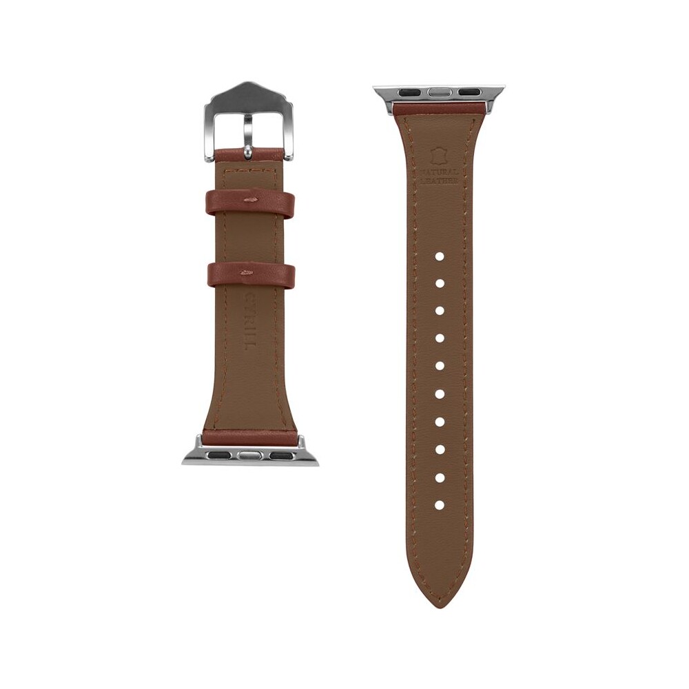 Spigen-Kajuk-Watch-Band-reminek-Apple-Watch-41-40-38mm-hnedy
