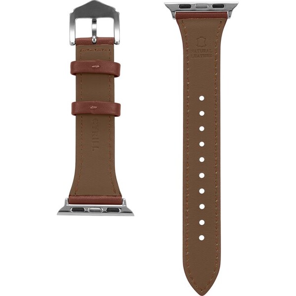 Spigen-Kajuk-Watch-Band-reminek-Apple-Watch-41-40-38mm-hnedy