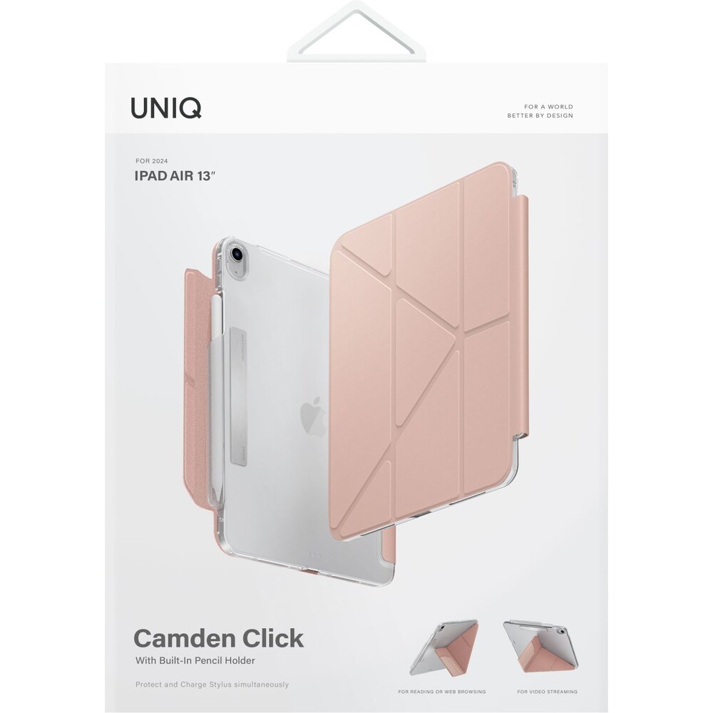 UNIQ-Camden-Click-pouzdro-iPad-Air-13-2024-2026-ruzove
