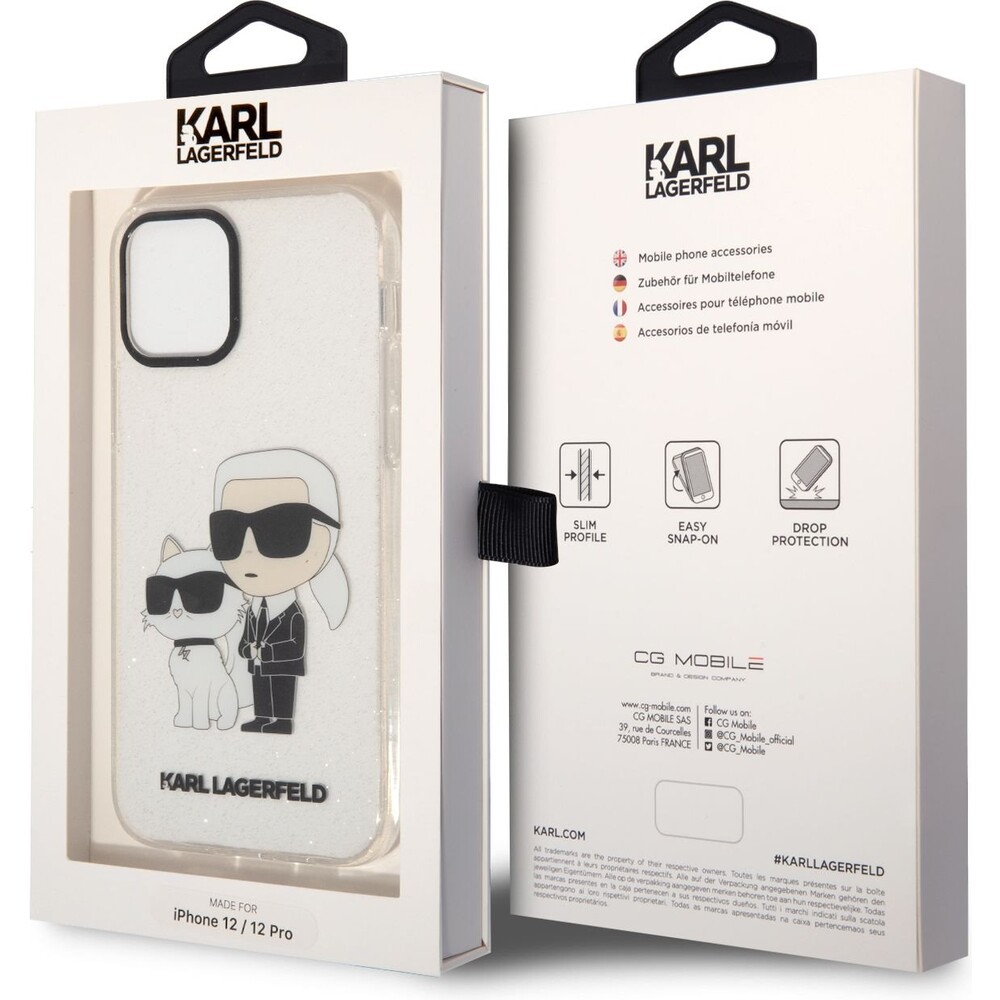 Karl-Lagerfeld-IML-Glitter-Karl-and-Choupette-NFT-kryt-iPhone-12-12-Pro-ciry