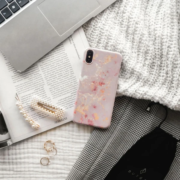 Burga Tough MagSafe kryt iPhone 14 Golden Coral - Pouzdra - Obrázek QNE7G00101