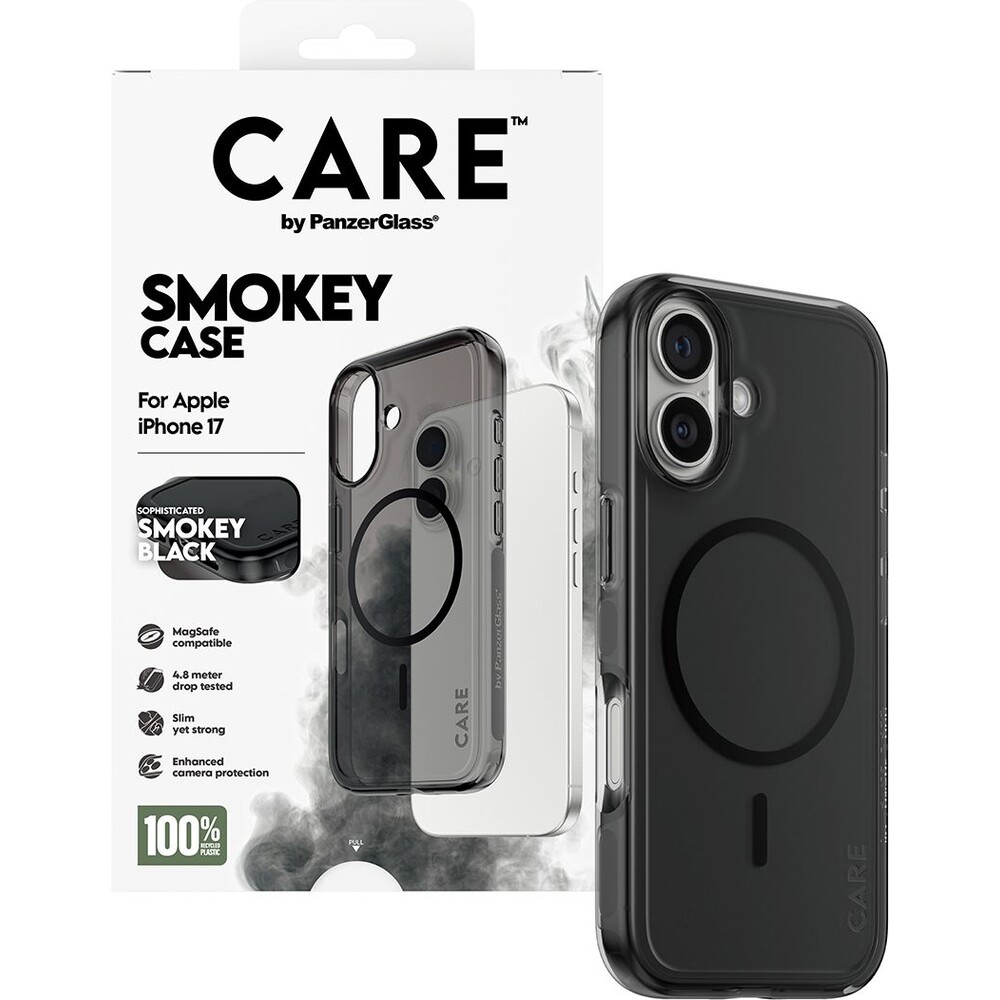 PanzerGlass-CARE-Smokey-kryt-s-MagSafe-Apple-iPhone-17-kourovy-cerny