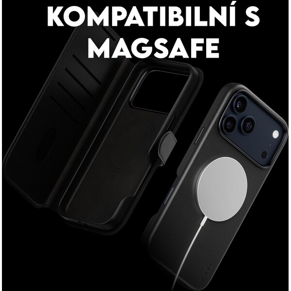 PanzerGlass-CARE-Tango-2v1-Wallet-pouzdro-s-MagSafe-Apple-iPhone-17-Pro-Max-cerne